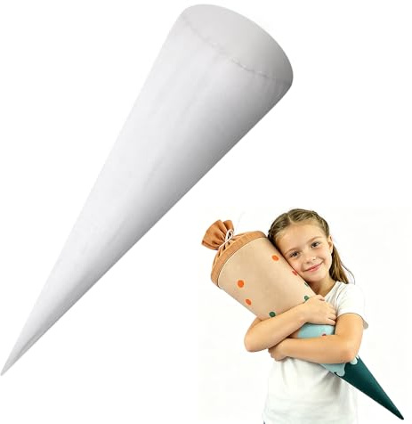 Nzkeuf Schultüte Kissen Füllung 70 cm, Kissen Schultüten, Weiches Inlett für Schultüten Stoff, Große Komfortables Schultüte Füllung für Jungen und Mädchen Schulanfang, Einschulung