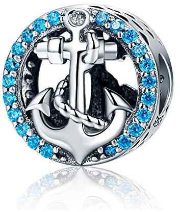 Conquer The Ocean, Perlenanhänger mit 925er Sterlingsilber, für Pandora und europäische Armbänder.