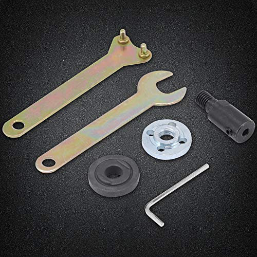M10 Mandrel Adapter Motor Shaft Coupling Connection Rod, 5 mm / 8 mm / 10 mm / 12 mm Motor Shaft Coupling Sleeve for Angle Grinder (M10-5 mm)