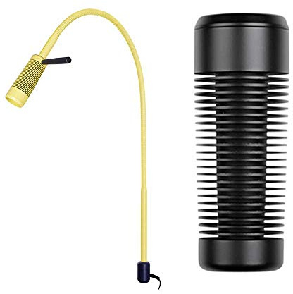 Luxamed LED Untersuchungsleuchte Lampe Leuchte Handgriff Diagnostik, ohne Fuß, schwarz