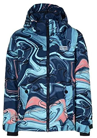 LEGO Wear Unisex Tec Ski/Snowboardjacke Winterjacke COOL Serie 100% wasserdicht, Winddicht, atmungsaktiv, warm Jacke, Dunkle Blau, 116