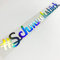 Oilslick Schmuckstück Autoaufkleber 55cm Tuning Sticker New Hologramm Shiny Slick Oil Carstyle Frontscheibenaufkleber einzigartig schimmernd Attraktiv Sahnestück Schnieke