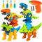 Dinosaur Toys for Kids Gift for 3 4 5 6 7 Year Old Boys,Building Construction Toys Educational STEM Dinosaur Toy for 3-8 Year Old Boy Girls Birthday Gifts for 5-9 Toddler Learning Building Blocks Toy