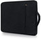 RAINYEAR 14 Pulgadas Funda Protectora para Portátil Compatible con 14 DELL HP ASUS Laptop Notebook Chromebook Tablet Ordenador Portátiles Bolsa con Asa y Bolsillo Delantero,Negro