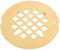 Artiwell 10,2 cm OD Snap-In Duschrinne Abdeckung, rundes Duschablaufsieb, Ersatzabdeckung, entworfen für langlebige (gebürstetes Gold)