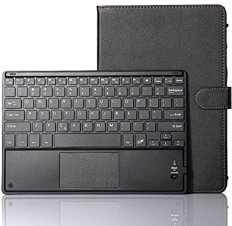 Keyboard Case for Lenovo Tab P11 / Lenovo Pad Plus (11), Universal 10 to 11 Inch Tablet Keyboard Folio Case, Bluetooth Keyboard (Touch PAD Mouse)