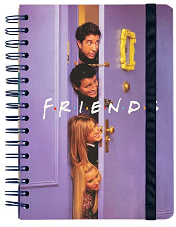 Grupo Erik Schulplaner 2022 2023, Friends Schulkalender 2022 2023, Kalender für die Schule, Wochenplaner 12 Monate A5 Format, Personal Organizer, Friends Merchandise