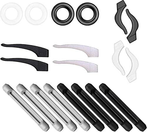 Brillen-Ohrgreifer, Nasenpolster, Silikon, rutschfest, für Brillen, Brillen, Bügelspitzen, Ärmelhalter, Verlängerung für Brillen, Sonnenbrillen von Erwachsenen und Kindern, 10 Paar