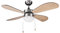 HAEGER Cozy Fan Deckenventilator, beleuchtet und erfrischt Ihre Umgebung, 4 Flügel, 3 Geschwindigkeiten, umkehrbare Drehung und leiser Betrieb.