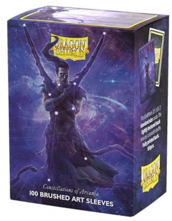 Dragon Shield | Brushed Art Sleeves | Constellations: Alaric | 100 CT - Smooth & Tough Premium TCG Sleeves | Compatible with Pokemon, Flesh & Blood, One Piece & Magic the Gathering