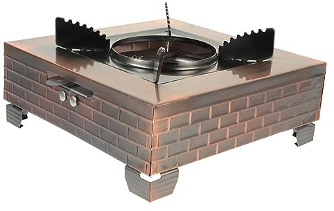 BESPORTBLE Campingzubehör Hot-Pot-Herd Holzofen aus Outdoor-Zubehör tragbarer gaskocher Portable Gas Stove Wok tragbarer Herd ofen praktischer Ofen aus Metall Haupt