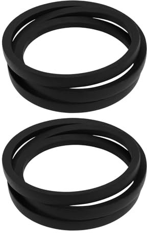 ECSiNG Lot de 2 courroies d'entraînement pour tracteur 228001200 Circonférence intérieure 1245 mm Largeur 13 mm Compatible avec Countax Tractor PTO PGC C300 C400 C500, 179-BFW
