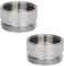 2 Pz Adaptador Roscado Grifo, Adaptador para Grifo de Cocina Metal, Adaptador para Grifo de Cocina Metal, Aluminio Macho Conector de Aireador para Grifo de Fregadero Purificador de Agua Aluminio