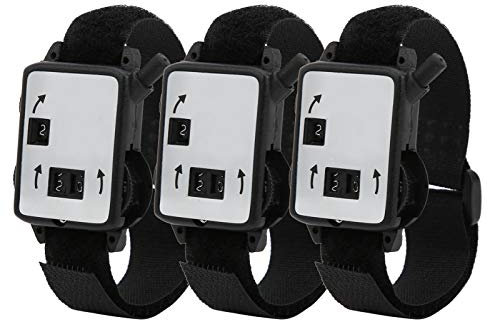 Naroote 3 Stück Score Counter Uhr, Score Counter Uhr Uhr Manueller Typ 3 Stück Score Counter Schlagzähler für Ihren Stroke Keeper Kunststoffzubehör