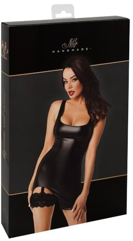 Noir Damen Kleid Orgia, Schwarz, S