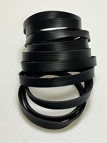 10PZ. GUARNIZIONI D80mm SILICONICHE DI TENUTA PER TUBO CANNA FUMARIA STUFA PELLET MAX 200° (D 80mm H12 PZ10)