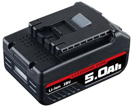 ZEERISA BAT609 5.0Ah 18V 5.000mAh Batteria agli ioni di litio di ricambio per Bosch 18V batteria BAT609 BAT610G BAT618G BAT619 BAT621 BAT620 per utensili elettrici wireless