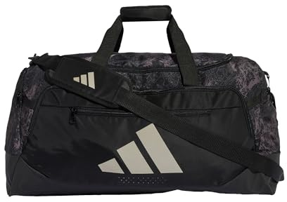adidas Mixte TRAINING DEFENDER GRAPHIC DUFFLE BAG MEDIUM, black/wonder alumina, One size