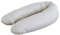 LOOLAY Schwangerschaftskissen - Stillkissen 190 cm - Seitenschläferkissen 100% Baumwolle - mit Abnehmbarem Bezug - Schwanger Kissen für Schlafen (Beige)