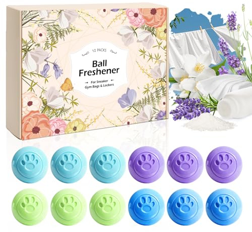 SCENTORINI Déodorant Chaussures Anti-Odeurs, 12 Boules Désodorisantes