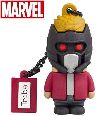 Clé USB 16 Go Star Lord - Mémoire Flash Drive 2.0 Originale Marvel Les Gardiens de la Galaxie, Tribe FD035501