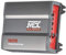 MTX Verstärker TX2275 2 x 110 W Rms @ 2O oder 1 x 220 W Rms @ 4O Klasse AB, Aktivfilter, Variabler Eingänge hoher Niveau
