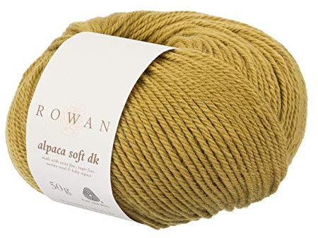 Rowan Alpaca Soft DK Aw Gold 70% Wool 30% Alpaca Yarn - 50g