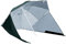 Outsunny Sombrilla de Playa 2 en 1 Parasol para Playa con 2 Paneles Laterales Toldo Portátil Anti-UV con Bolsa de Transporte para Jardín Piscina Ø210x222cm Verde