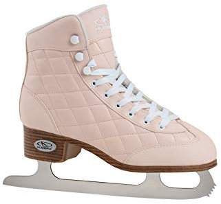 HUDORA Damen & Mädchen, rosa/weiß, Schlittschuhe Eislaufschuhe Julia, Gr. 34-Ice Skates