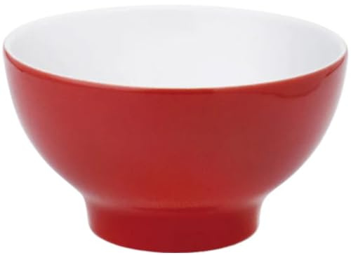 KAHLA 202921A69462C Pronto Colore Bowl 14 cm cherry red|rote Schüssel aus Porzellan