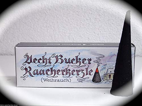 Bucker Original Raacherkerzle Riesen Räucherkerzen Räucherkegel Weihrauch 80040