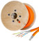 HB-DIGITAL 250m CAT 7 Netzwerkkabel LAN Kabel Verlegekabel Ethernet Installationskabel 10 Gbit/s AWG23 S/FTP - GHMT Zertifiziert - reines Kupfer LSZH BauPVO Klasse Cca Datenkabel Duplex - Orange