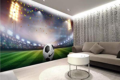 Papier Peint 3D Immense Immense Stade De Football 400 x 280 cm Murales 3D Personnalisé Mur Papier Peint Chambre Murale