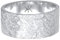 Kuzzoi Herrenring (9 mm) Massiv Handgeschmiedet, Bandring für Männer aus 925 Sterling Silber, Cooler Silberring im Used Look, Ring mit rustikaler Struktur poliert, Ringgröße 66, 0612992920_66