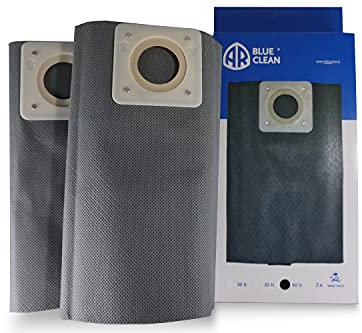 AR Blue Clean Sacchetti Filtro in Stoffa Sacs filtre en tissu, Gris, Taglia Unica
