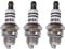 3x Zündkerze für Fuxtec 2in1 4in1 5in1 FX-MS152 MFS520 FX-MT152 FX-FSR152 und viele andere Motorsense Kettensägen