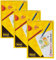 Idena 10390 - Idena Malblock , DIN A4, 100 Blatt, 70 g/m², Schön Dick, 3 Stück, Weiß