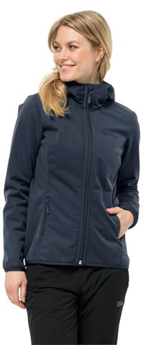 Jack Wolfskin Damen Windhain Hoody W Jacket, night blue, L EU