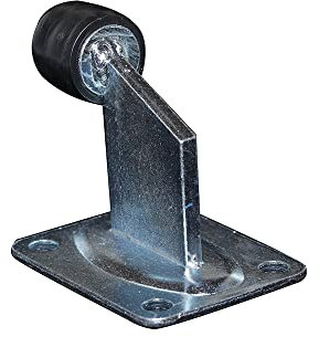 Door Stop Gate Stopper with Base Plate Large Rubber DORTIMATE MX04A Small Heavy Duty gate Stop Floor Mounted Slide Gate (H 3.74'')