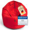 BuBiBag Riesensitzsack, Sitzsack für Erwachsene - Outdoor Sitzsäcke Indoor Beanbag - Sitzkissen für Kinder und Erwachsene (155 cm, Rot)