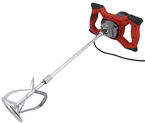 1500W Rührwerk Rührgerät Betonrührer Mörtelrührer Handmischer Beton Rührer Handrührwerk für 6-Gang 220V