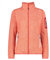 CMP Giacca In Knit-tech da Donna, Campari White, 46