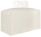 Ulife Mall Kosmetiktücherbox,24x18x13cm PU Leder Taschentuchbox Tissue Box Verdicktes Dekorativ Taschentücher Box für Esszimmer,Küche | beige