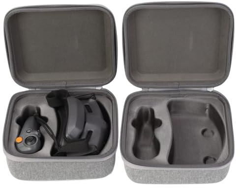 Fenmaru Tragetasche Aufbewahrungstasche kompatibel mit DJI Avata 2, tragbare Harte schützende Reisetasche kompatibel mit DJI Goggles 3/Motion Controller 3 (Goggles 3 Tasche)