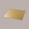 Lucgel Vassoio Sottotorta Oro Quadrato Alto in Carta Rigida Ideale per Cake Design Riutilizzabile 40x40cm - 2 Pezzi -