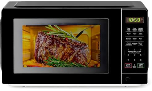 Avilia Digitaler Mikrowellenherd, 1020 W, 20 l, mit Grillfunktion und 8 voreingestellten Programmen für mehr Vielseitigkeit – ideal zum Kochen und Erhitzen mit Eco-Funktion zum Sparen