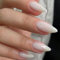 Goiern Lot de 24 faux ongles press on nails - Couleur unie classique - Couleur unie - Amande - Couleur pure - Réutilisables