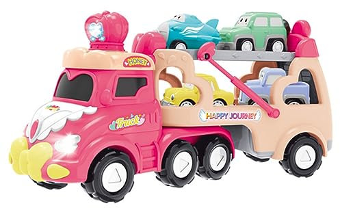 Vaguelly Voiture À Inertie pour Garçons Et Filles Modèle De Camion À Traction pour Tout-Petits Jouet Éducatif