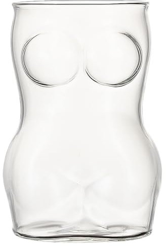 Glass beer mug - large beer glasses, drinking glasses women's body shape | water cups sexy beer cups, cocktail glass drinking mugs, beer mug, v wash washable