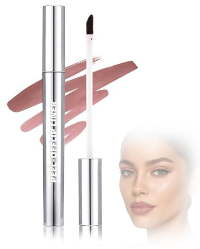 Long Lasting Matte Lip Stain Peel Off Tattoo Lip Tint In Light Mauve - Highly Pigmented Smudge Resistant Waterproof Transfer Proof Liner Kit For Daily Wear And Special Occasions